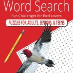 Field Guide to Birds Word Search Book - sold on East Texas Birding
