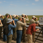 Texas Birders at Sea Rim State Park
