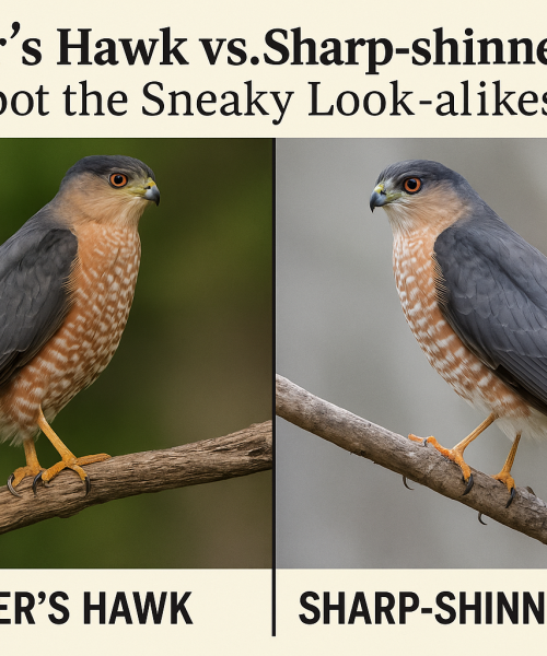 Cooper’s Hawk vs. Sharp-shinned Hawk IDs