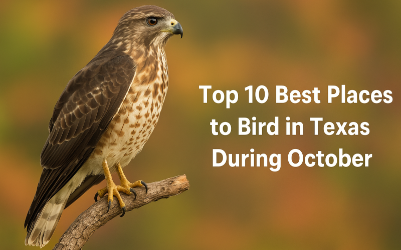 Best Places to Bird in Texas in October: TexasBirder.com