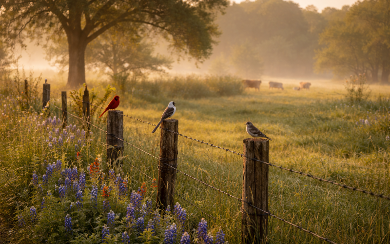 Texas Birds, No Hurry